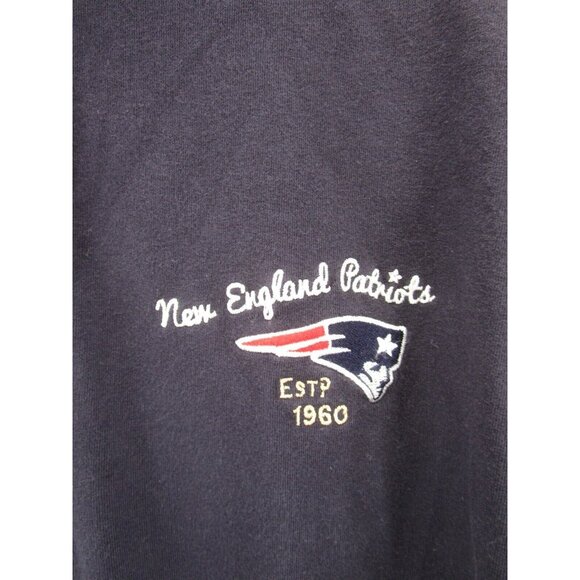 New England Patriots Sweatshirt Medium Tommy Bahama NFL 1/4 Zip Knit - Picture 4 of 13